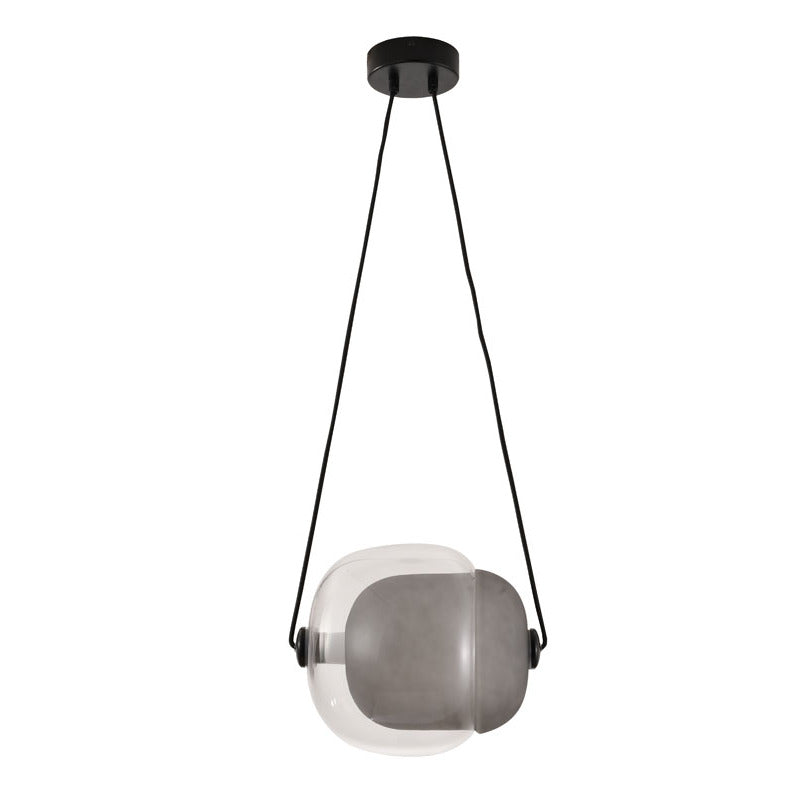 Clear Glass Shade LED Pendant Light with Hardware by Bethel - view 7