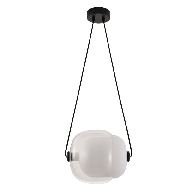 Clear Glass Shade LED Pendant Light with Hardware by Bethel - view 2