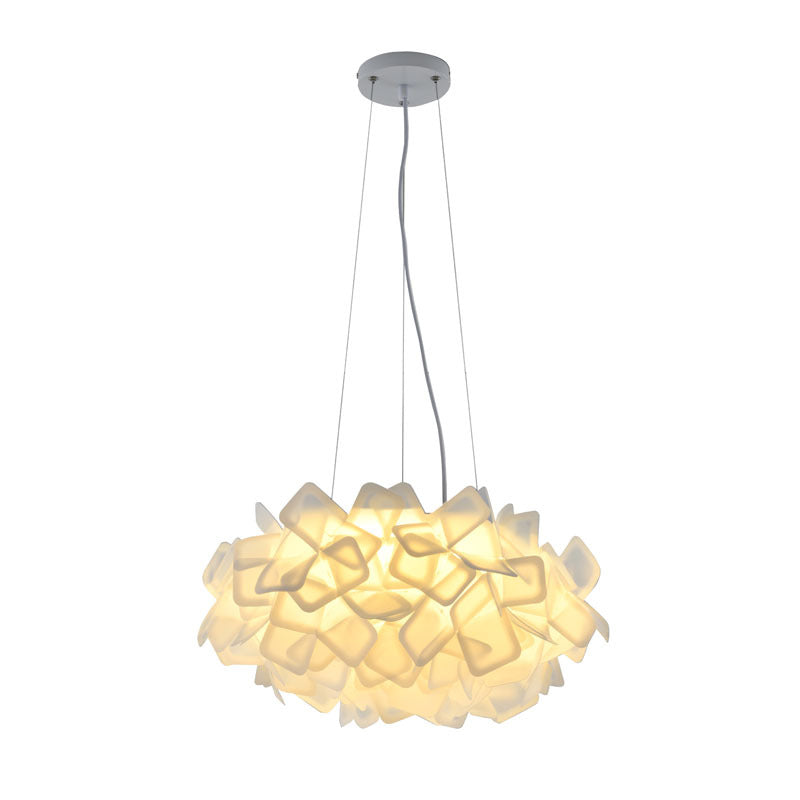 Acrylic Cloud LED Chandelier with Hardware (DLS44), DLS45C20W, by Bethel