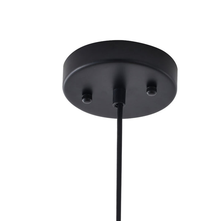 Dented Jar Glass Pendant Light with Hardware by Bethel - view 30