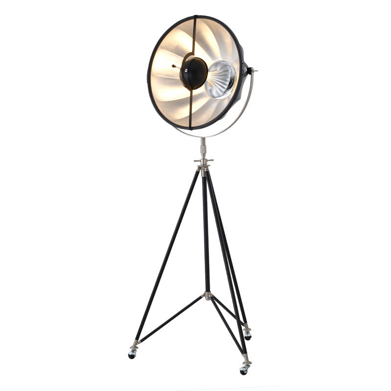 Black Floor Lamp (DLS75) by Bethel