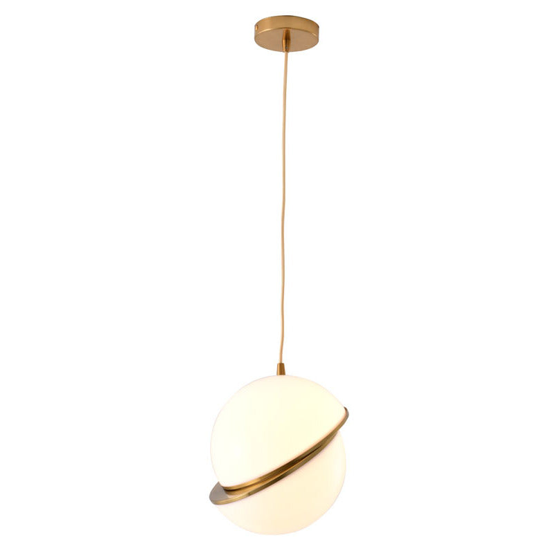 Acrylic Orb Pendant Light with Hardware, 15.75", by Bethel