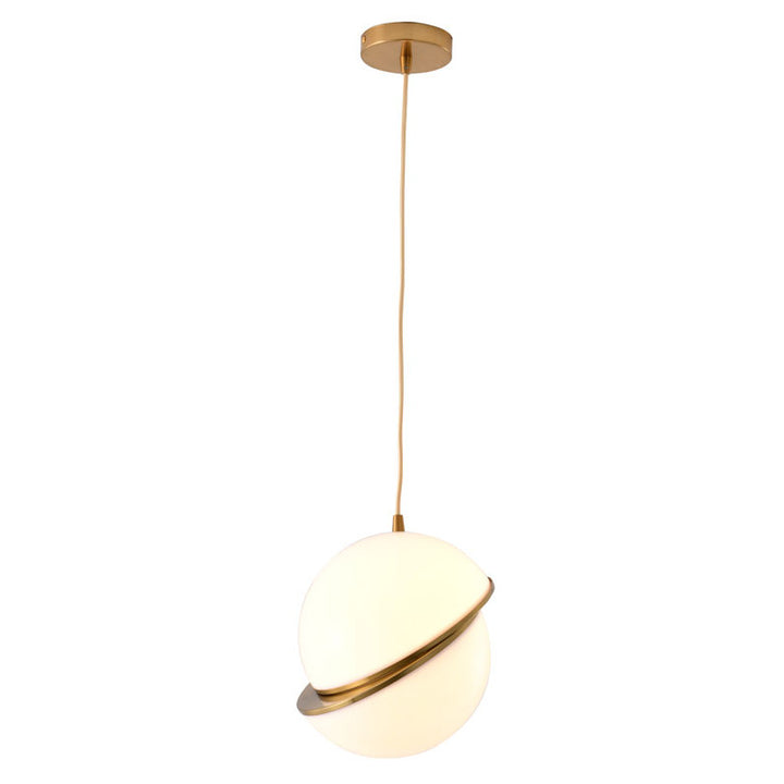 Acrylic Orb Pendant Light with Hardware, 15.75", by Bethel