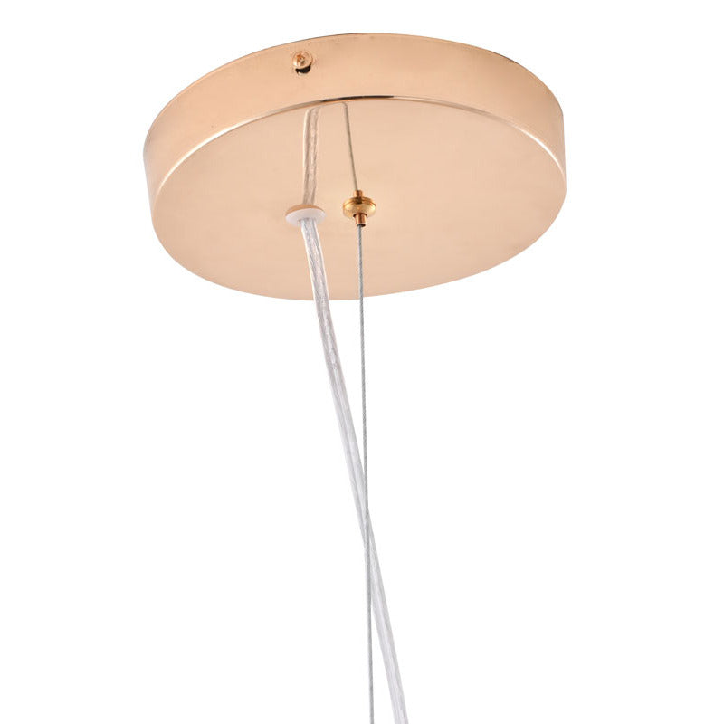 Three Tier Mesh LED Chandelier with Hardware by Bethel - view 10