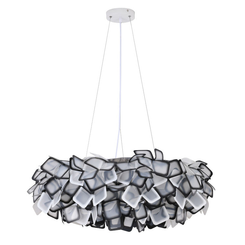 Acrylic Cloud Chandelier with Hardware by Bethel - view 2