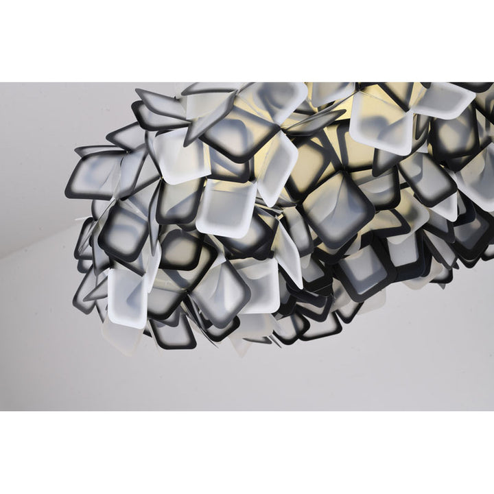 Acrylic Cloud Chandelier with Hardware by Bethel - view 3