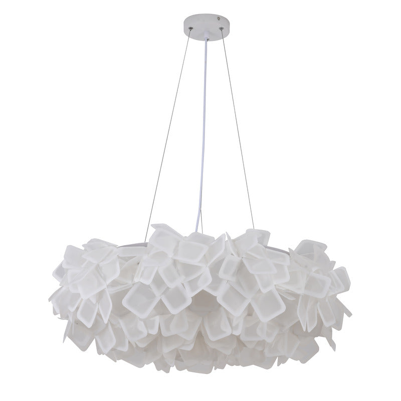 Acrylic Cloud Chandelier with Hardware by Bethel - view 13