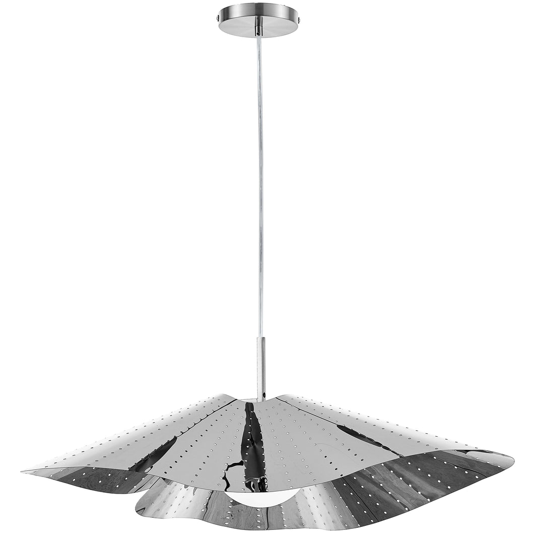 Darby 1 Light Pendant in Polished Chrome by Dainolite