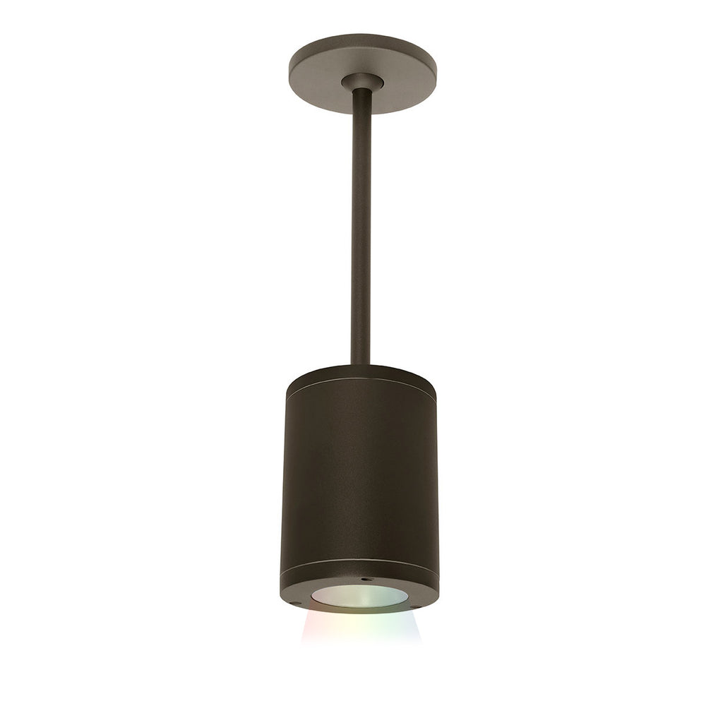 Tube Architectural 5" Color Changing Pendant in Bronze by WAC Lighting