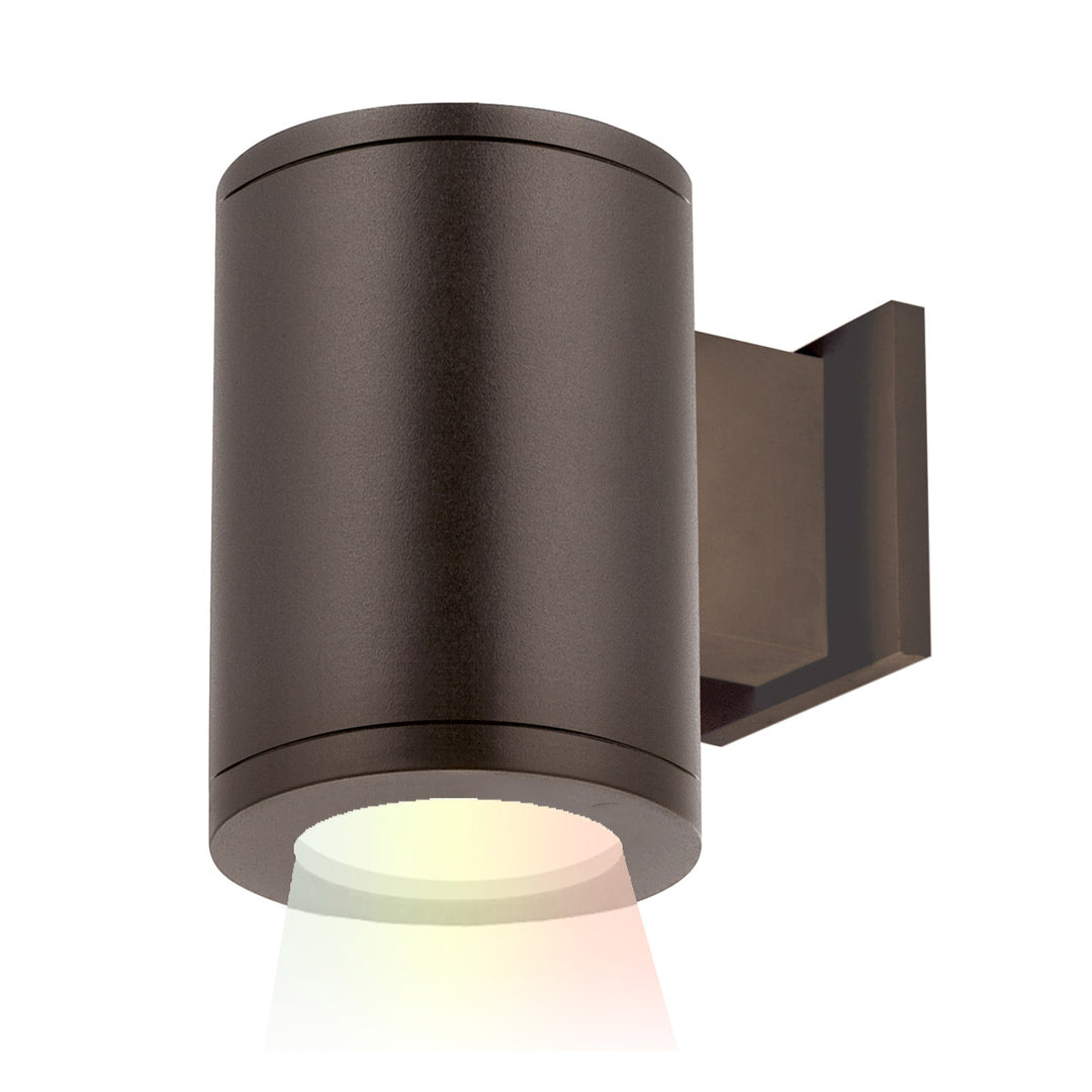 Tube Architectural 5" Color Changing Single Wall Mount
