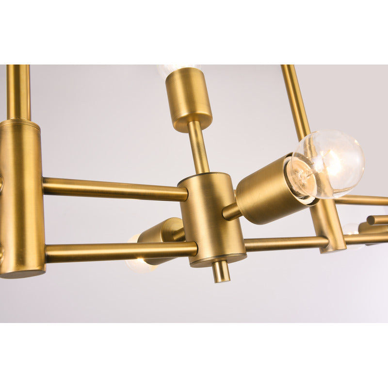 Rectangular Frame with Visible Chandelier by Bethel - view 3
