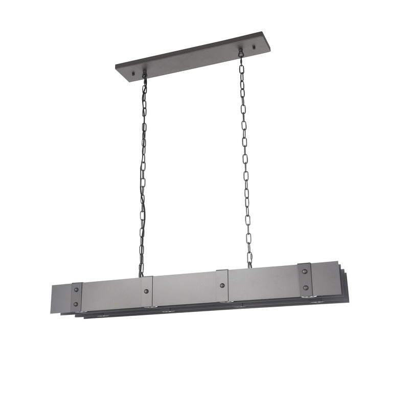 Grey Chandelier by Bethel - view 2