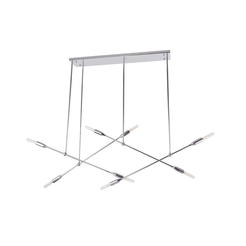 Iron Frame Stick Ceiling Fixture by Bethel - view 6