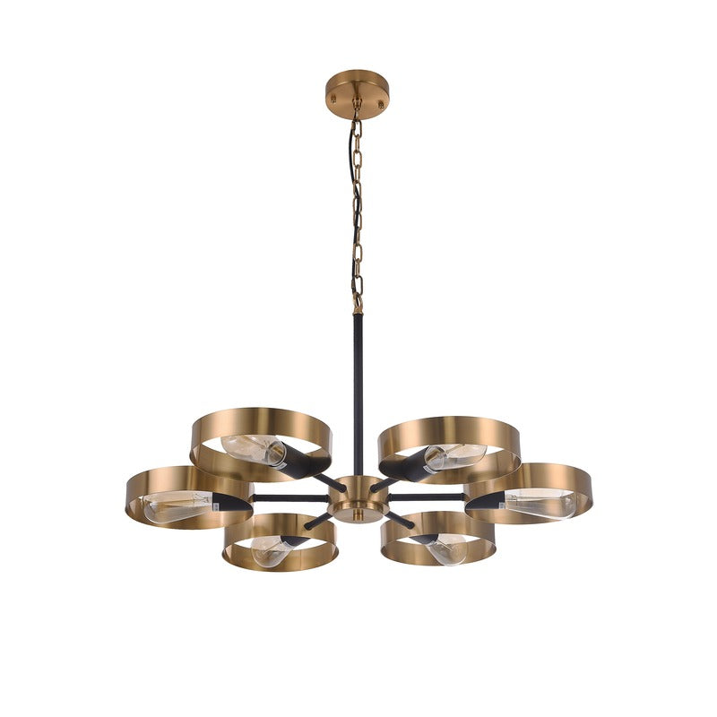 Ceiling Fixture with and Golden Accents by Bethel - view 6