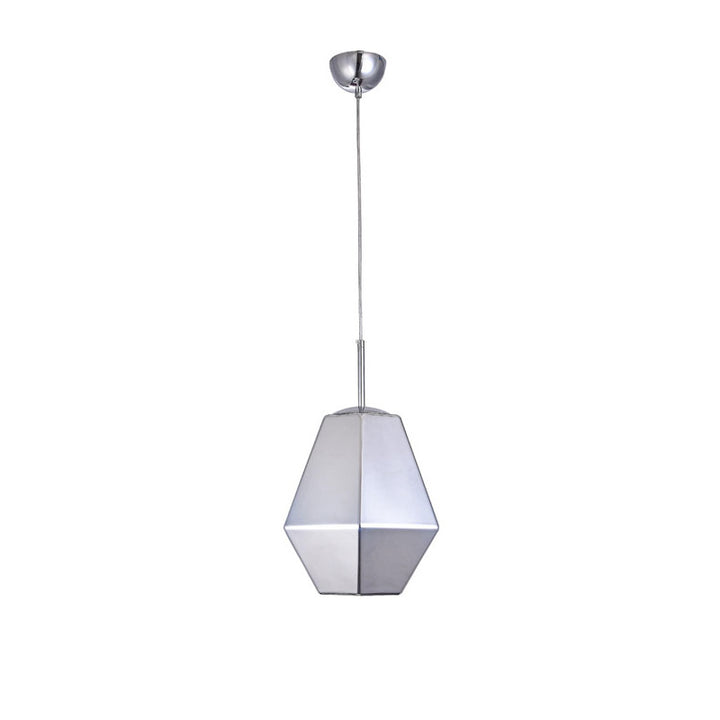 Acrylic Shade Single Pendant Light with Hardware by Bethel - view 6