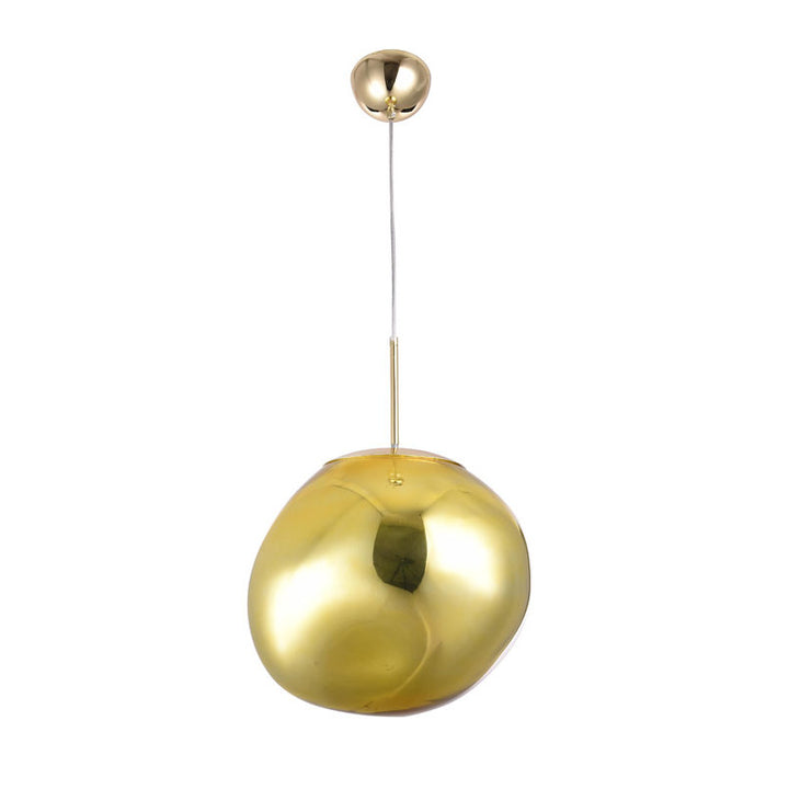Single Pendant Acrylic Orb Light with Hardware by Bethel - view 12