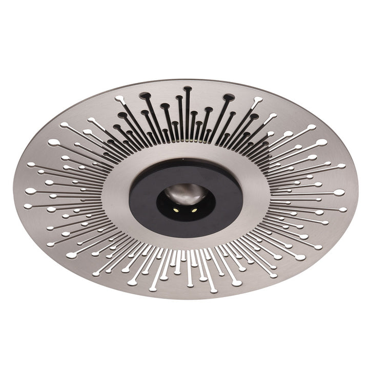 Round Frame LED Wall Sconce by Bethel - view 2