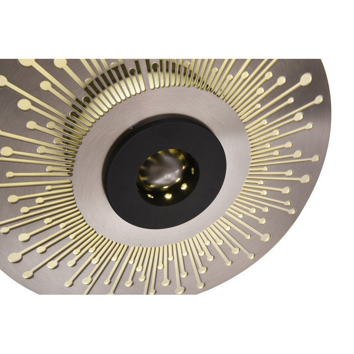 Round Frame LED Wall Sconce by Bethel - view 3