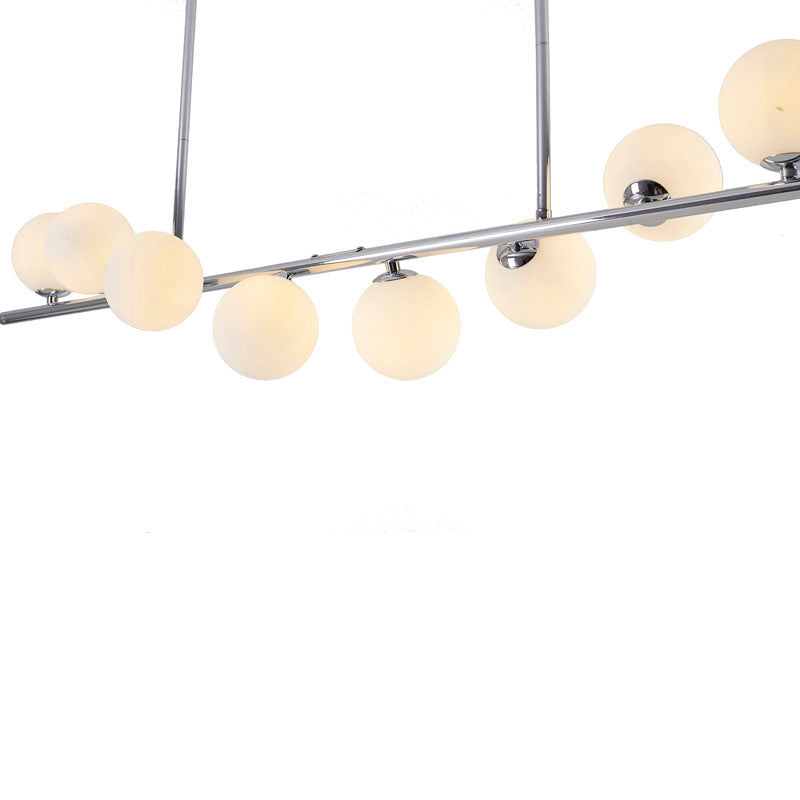 Frame Chandelier with Spiral Glass Shades by Bethel - view 12