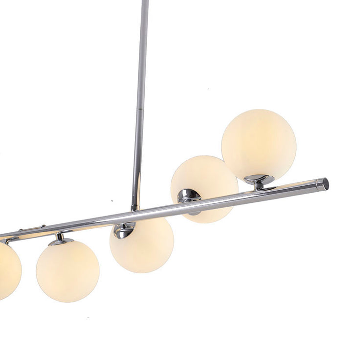 Frame Chandelier with Spiral Glass Shades by Bethel - view 13