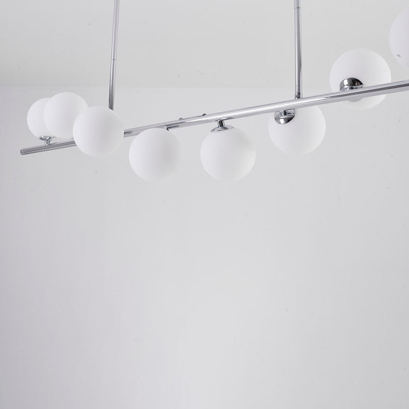 Frame Chandelier with Spiral Glass Shades by Bethel - view 14