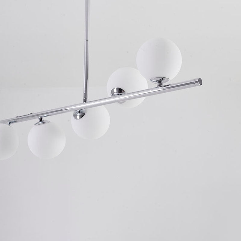 Frame Chandelier with Spiral Glass Shades by Bethel - view 15