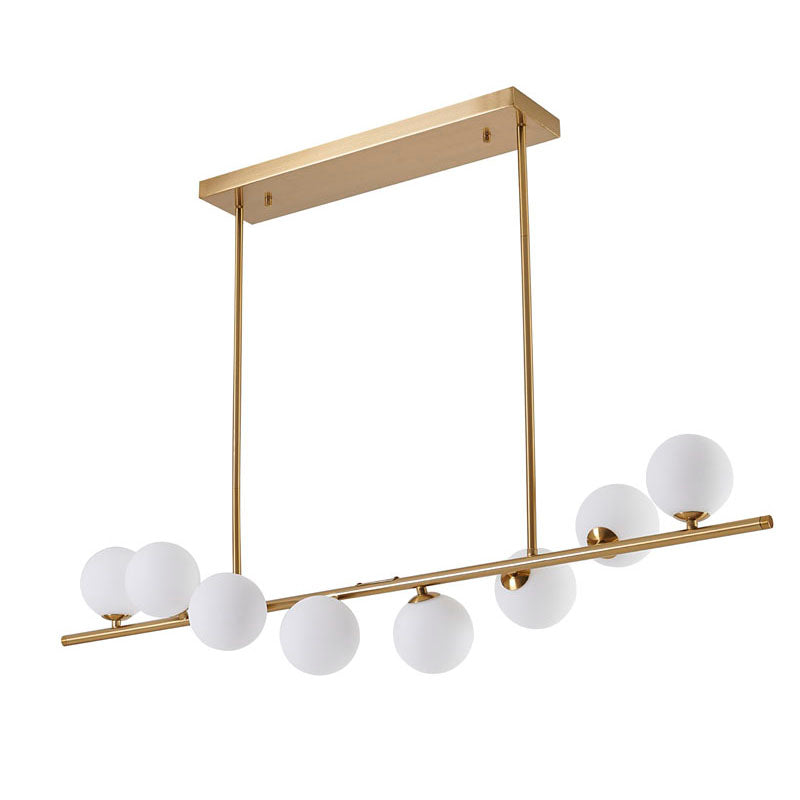 Frame Chandelier with Spiral Glass Shades by Bethel - view 22