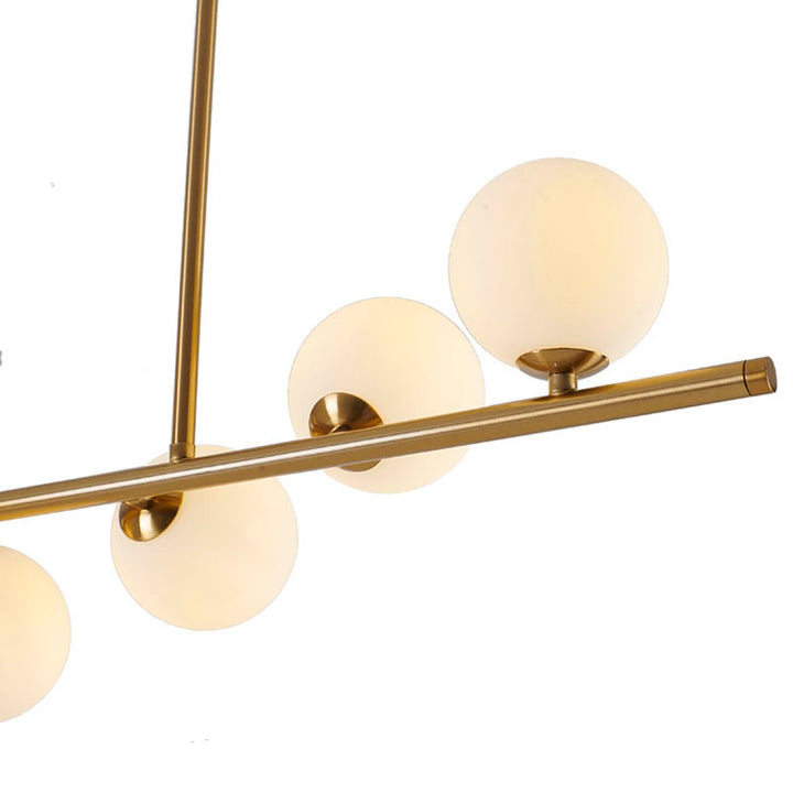Frame Chandelier with Spiral Glass Shades by Bethel - view 23