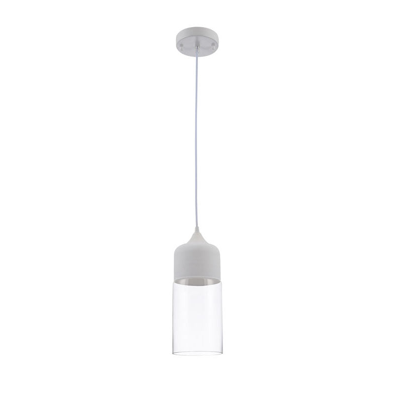Frame Single Pendant Light with Clear Glass Shade by Bethel - view 8