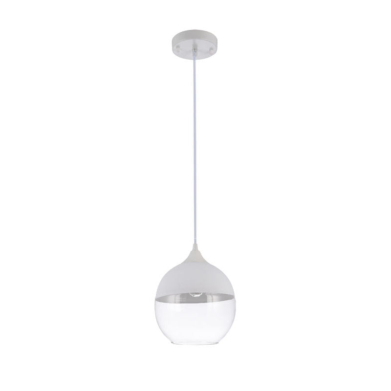 Single Pendant Light with Clear Glass Shade by Bethel - view 9