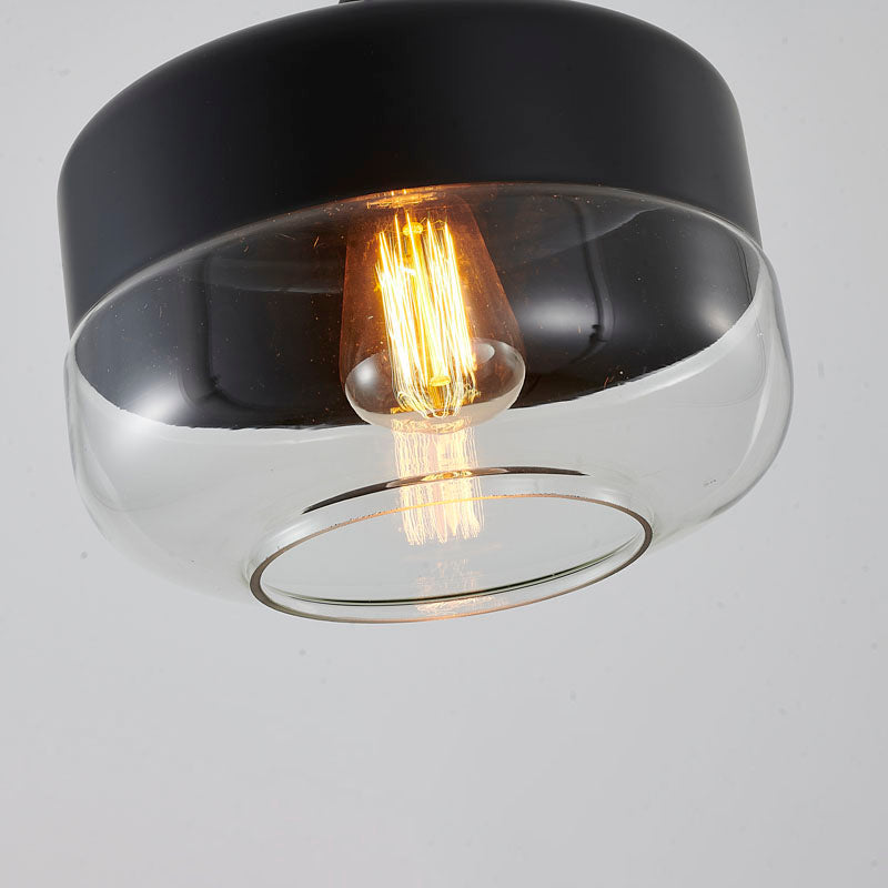 Single Pendant Light with Clear Glass Shade by Bethel - view 15