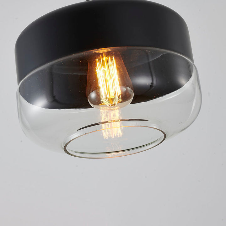 Single Pendant Light with Clear Glass Shade by Bethel - view 15
