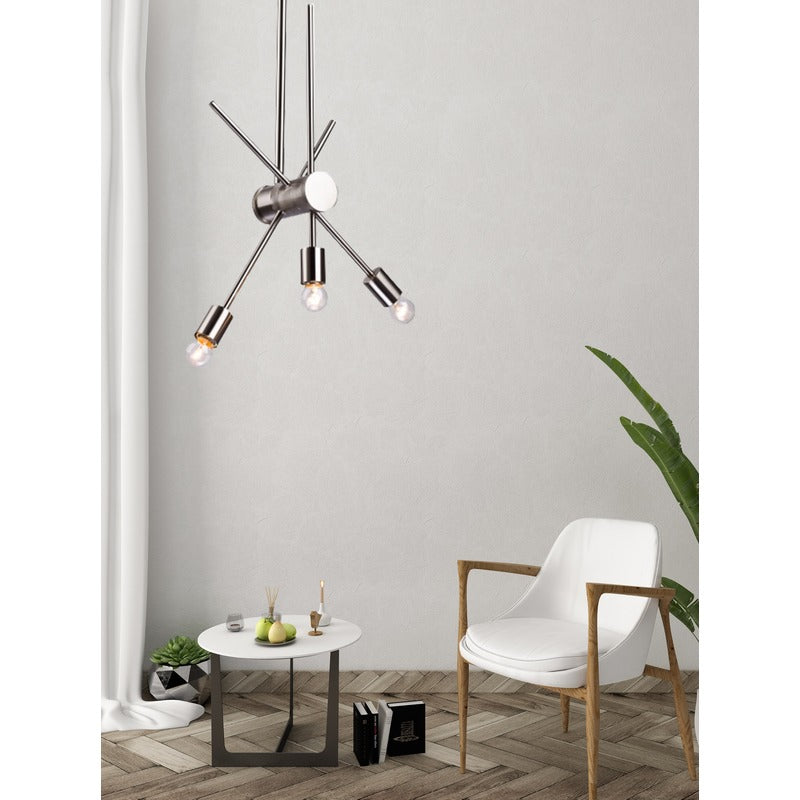 Frame Ceiling Fixture with Adjustable Three Arm by Bethel - view 16