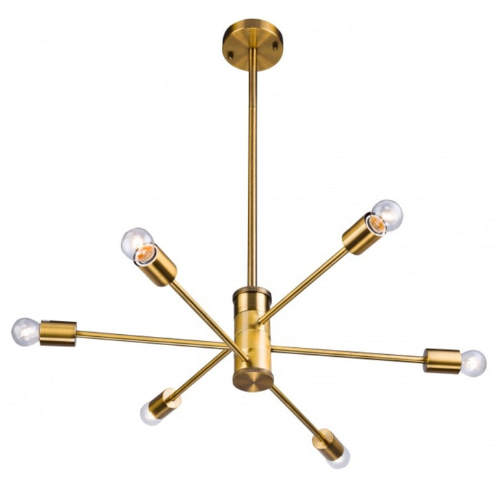 Frame Adjustable Arm Chandelier Arms in Gold by Bethel