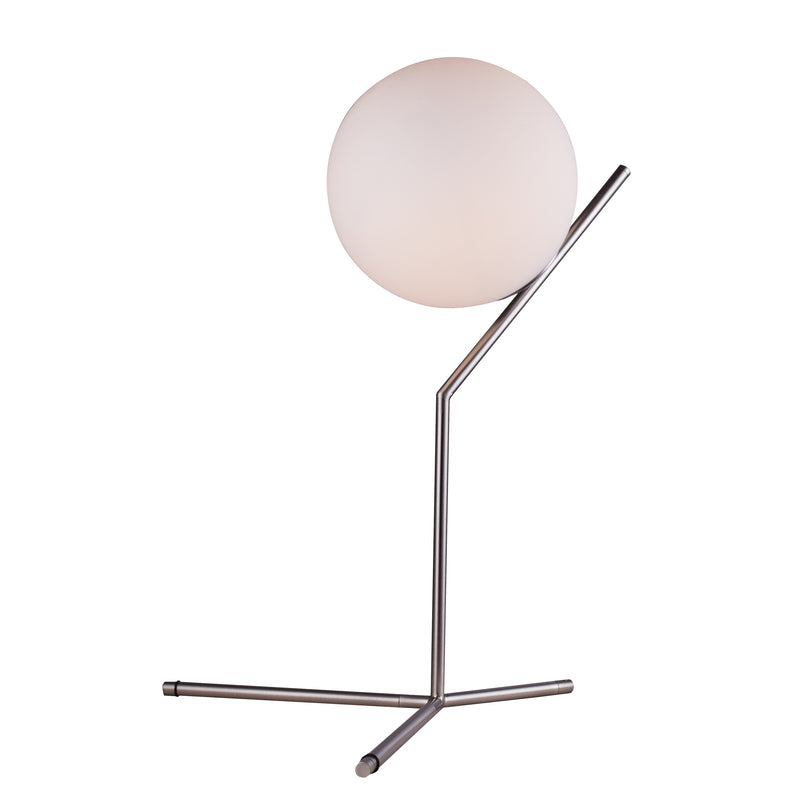 Table Lamp (DU87) in Satin Nickel by Bethel