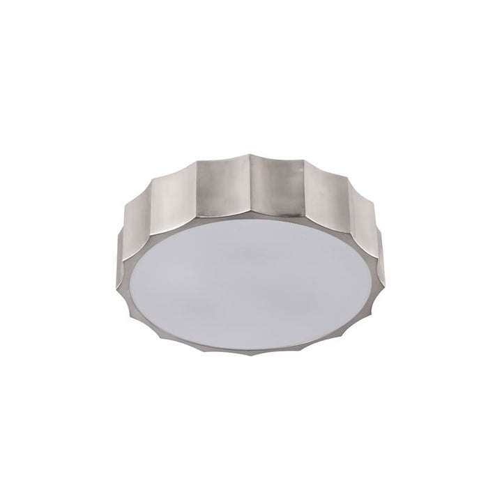 Iron Wave Flushmount with Acrylic Bottom Cover Flush Mount by Bethel - view 9