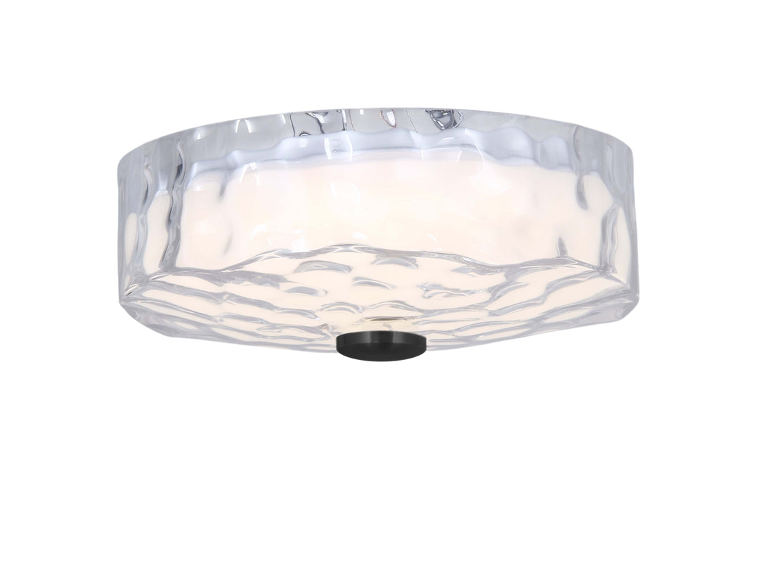 Dulce 20W Flush Mount in Matte Black by Dainolite