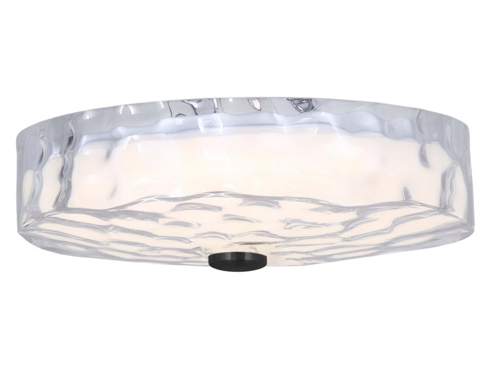 Dulce 30W Flush Mount in Matte Black by Dainolite