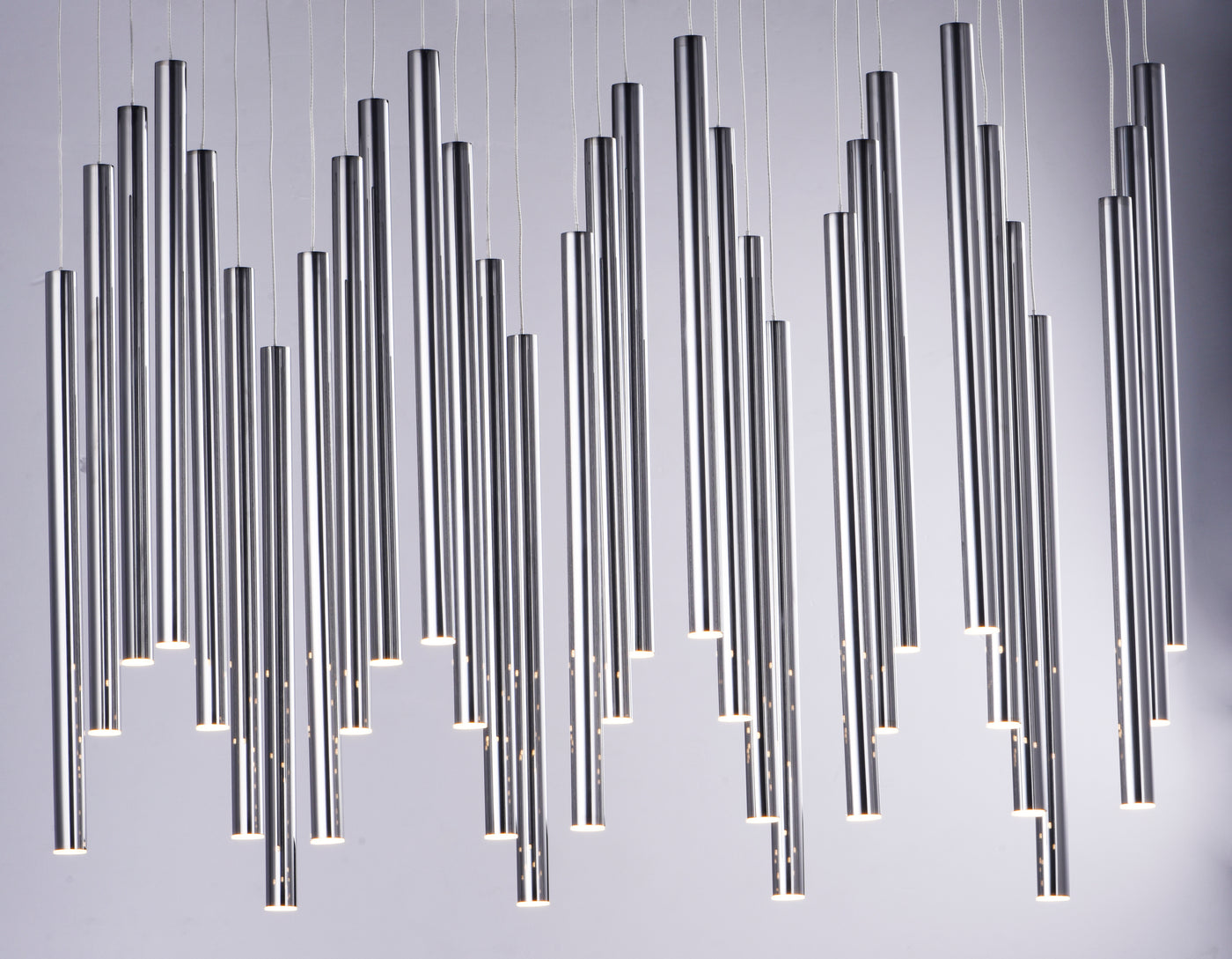 Flute - 35 Light LED Linear Pendant