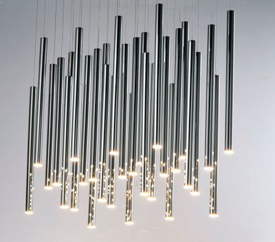 Flute - 35 Light LED Linear Pendant