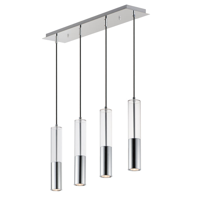 Torch - LED 4 Light Linear Pendant