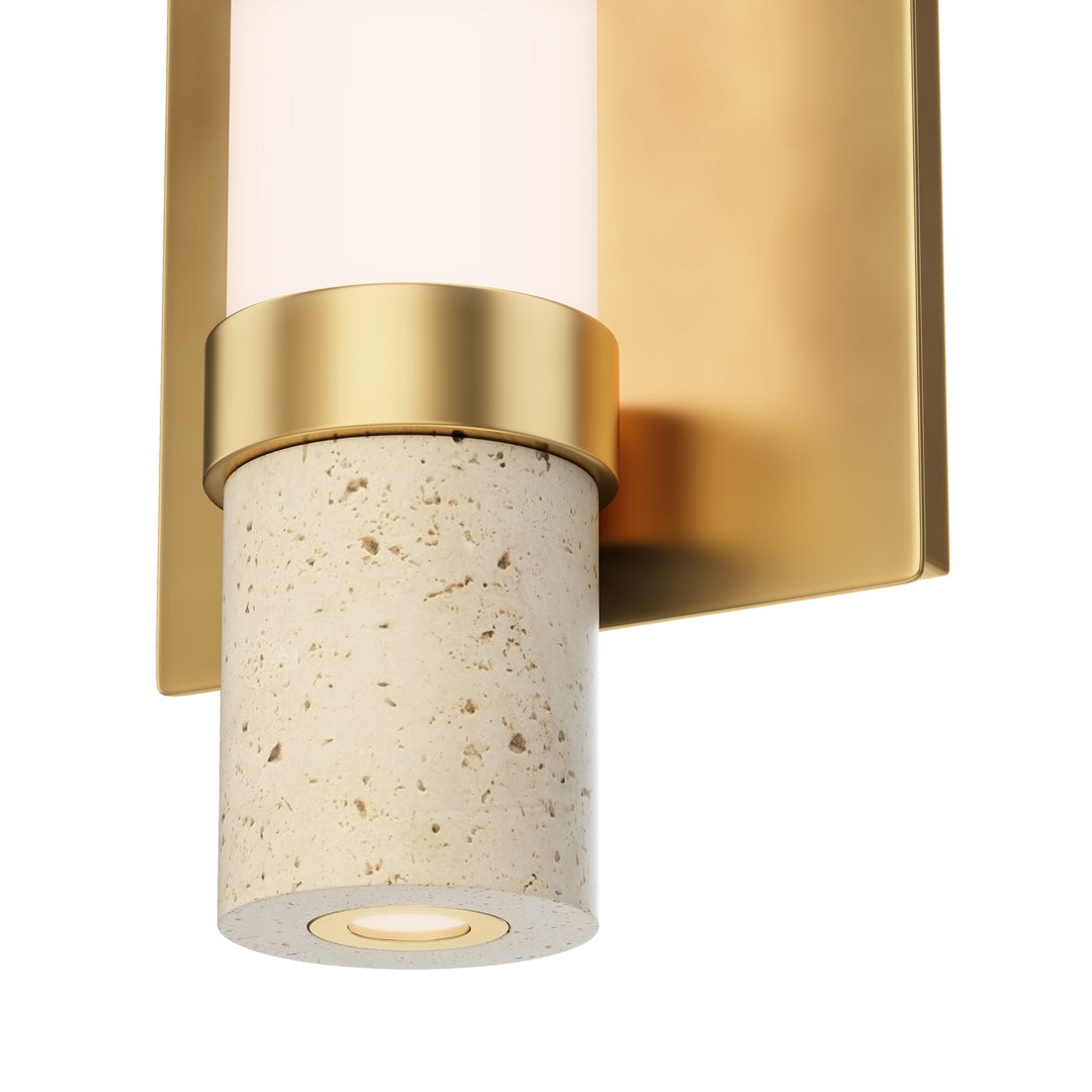Travertine - LED Wall Sconce by ET2 Lighting - view 2
