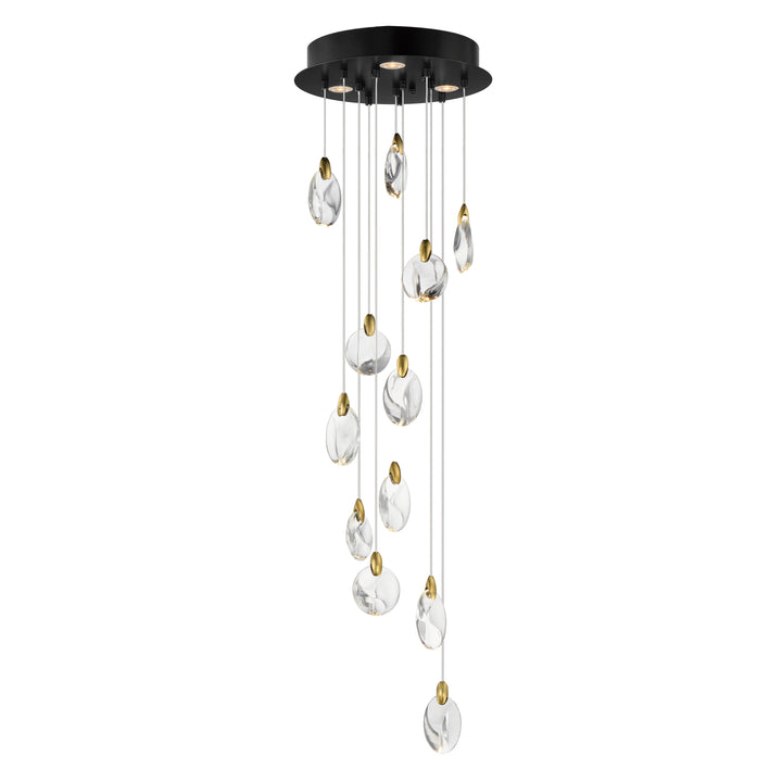 Pebble - LED Pendant, 12-Light, by ET2 Lighting