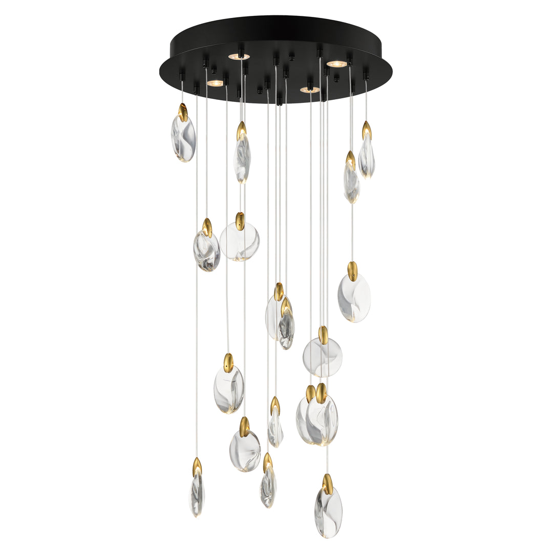 Pebble - LED Pendant, 18-Light, by ET2 Lighting