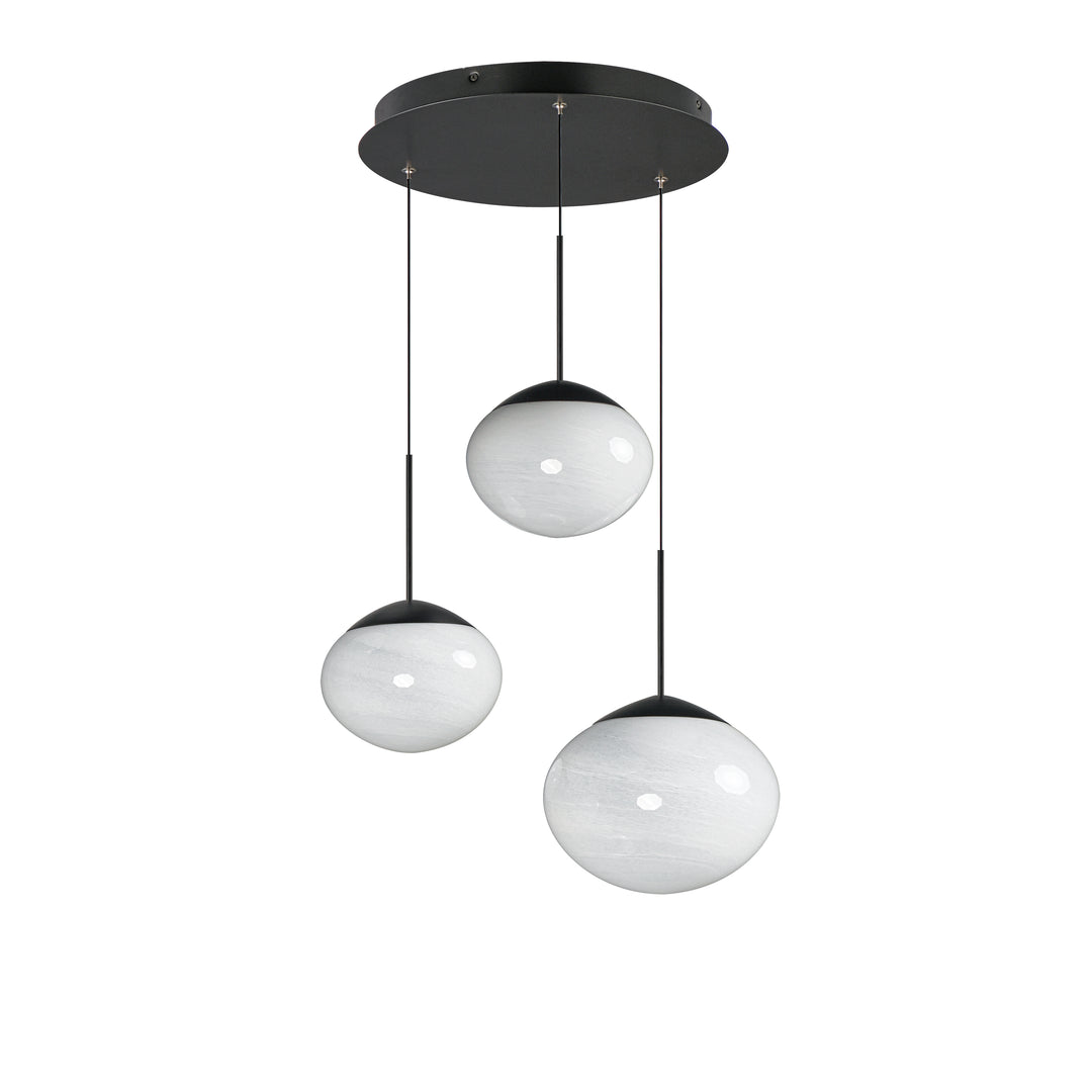 Nimbus - LED Pendant, 3-Light, by ET2 Lighting