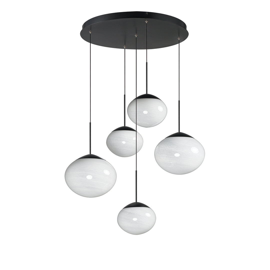 Nimbus - LED Pendant, 5-Light, by ET2 Lighting
