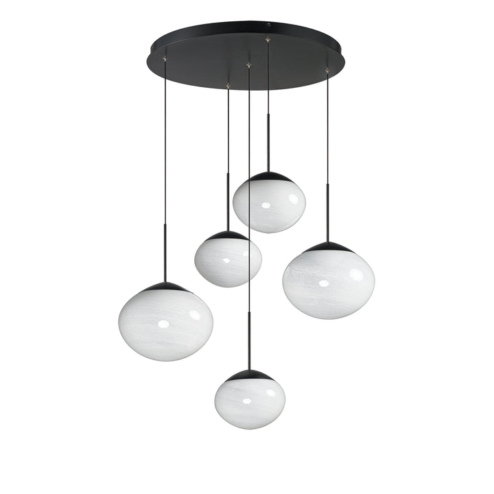 Nimbus - LED Pendant, 5-Light, by ET2 Lighting