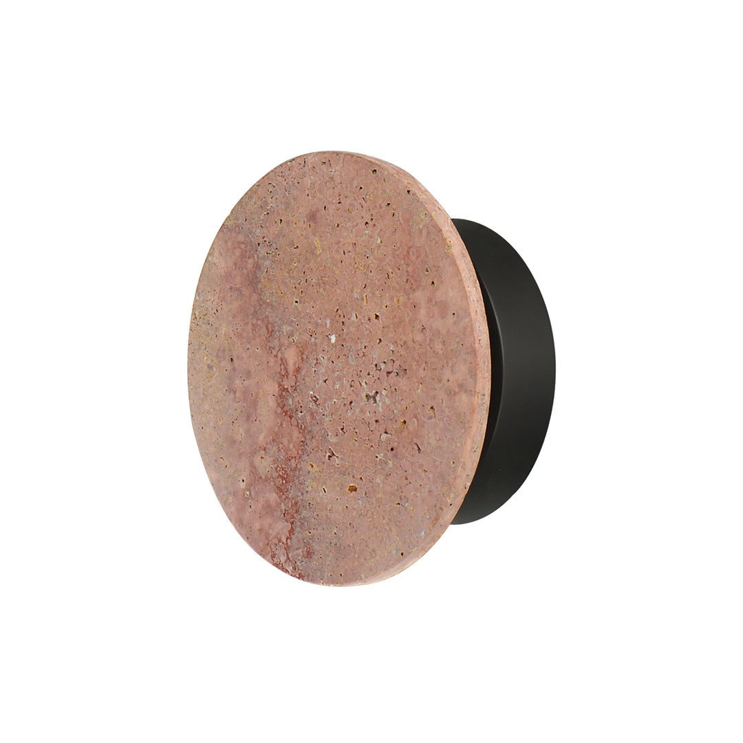 Discus - LED Outdoor Wall Sconce in Rosso Laterite / Gunmetal by ET2 Lighting
