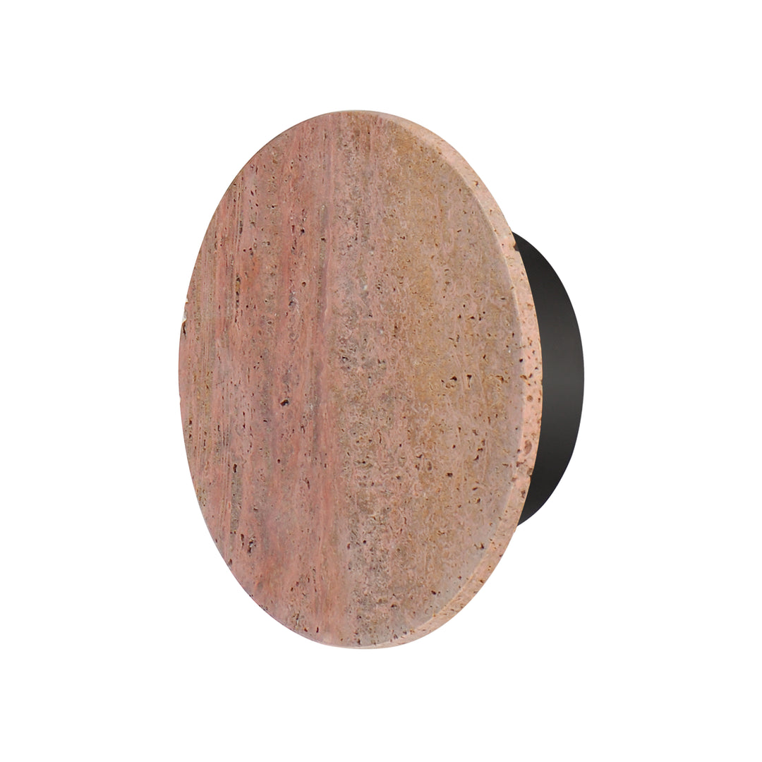 Discus - LED Outdoor Wall Sconce in Rosso Laterite / Gunmetal by ET2 Lighting