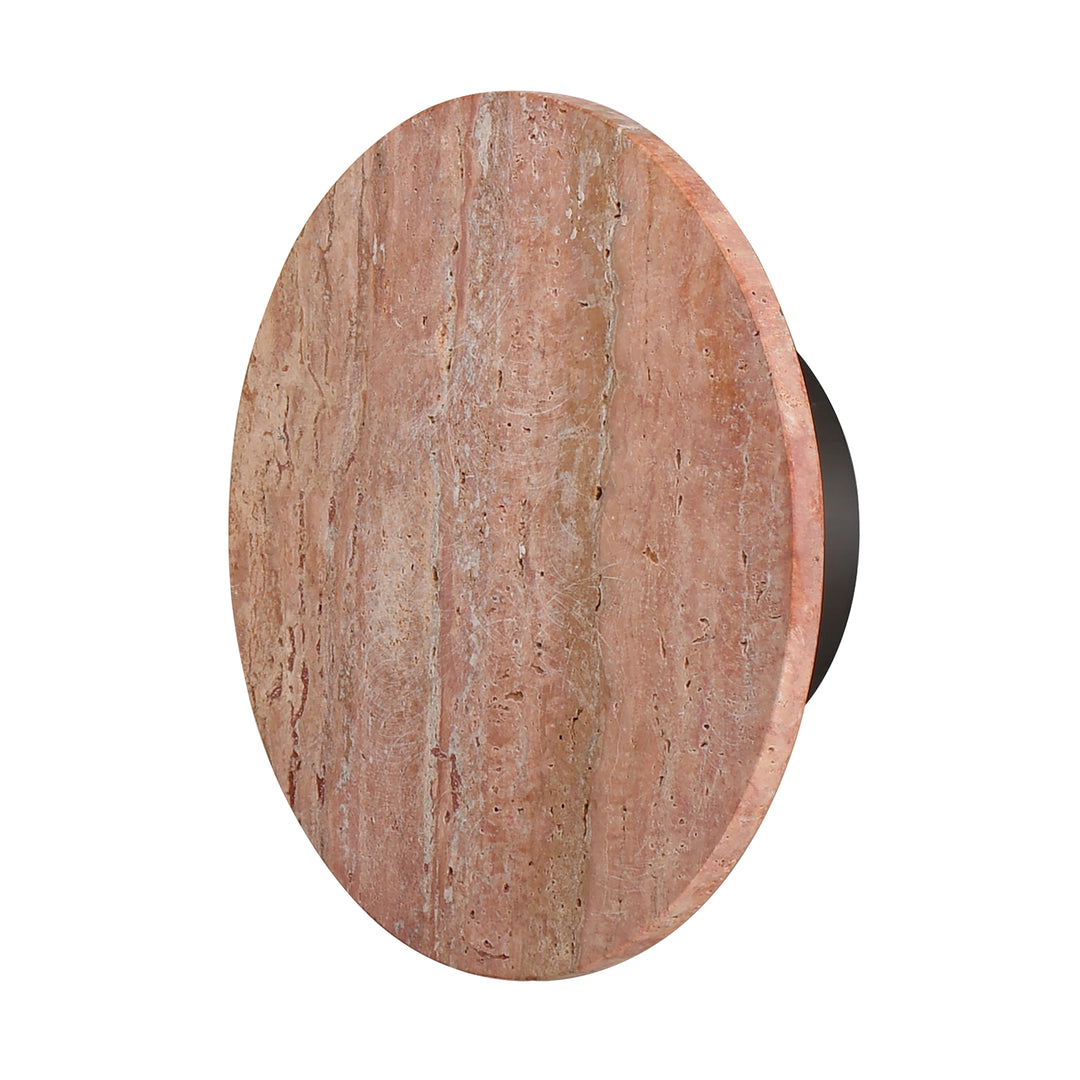 Discus - LED Outdoor Wall Sconce in Rosso Laterite / Gunmetal by ET2 Lighting